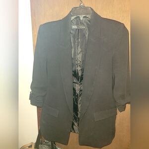 Zara Elegant Black Blazer